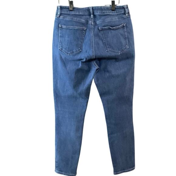 Loft Curvy Skinny Jeans Medium Wash Classic Casual Size 10 - Picture 2 of 9